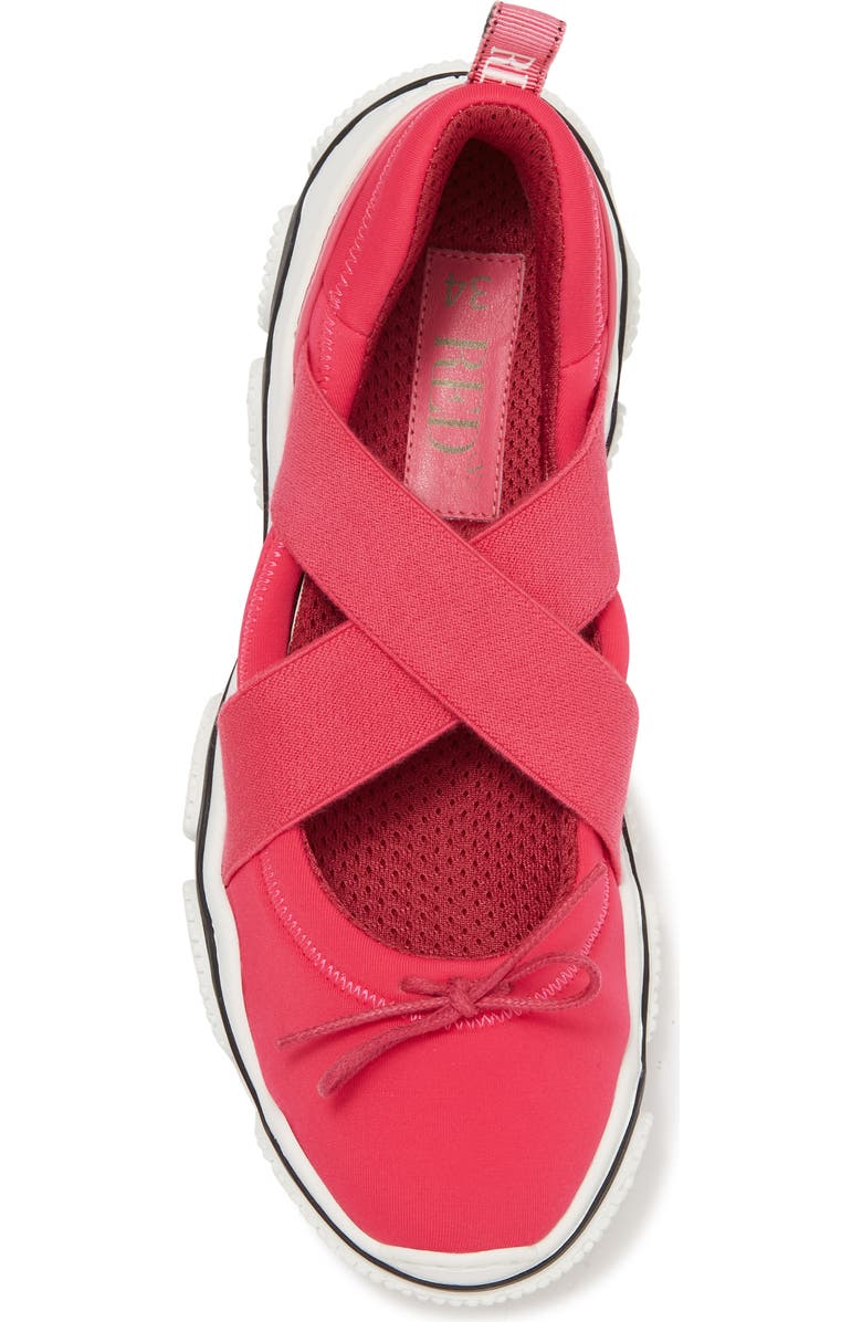 RED Valentino Gored Strap Sneaker Flat, Alternate, color,