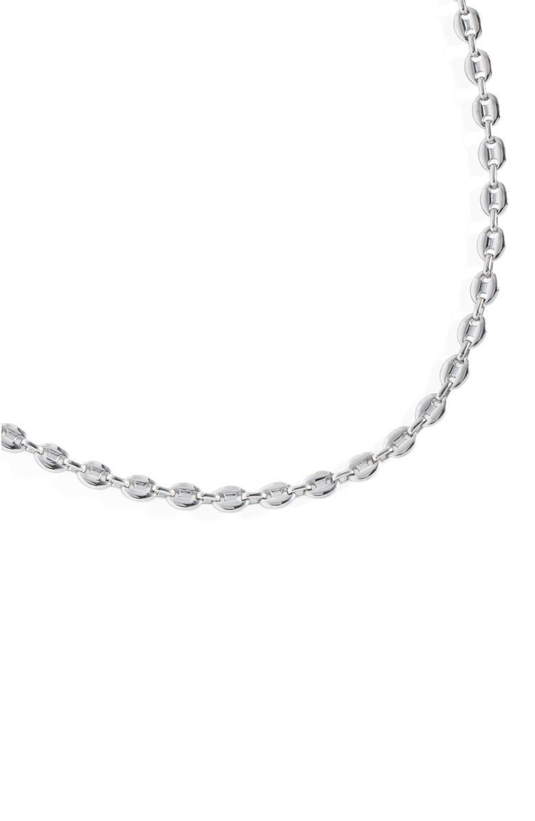 Alex and Ani Mariner Necklace, Alternate, color, Silver