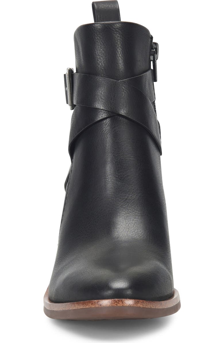 KORKS Shyla Block Heel Bootie, Alternate, color, Black