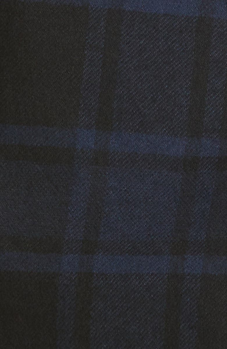 Off-White Logo Arrow Cotton Blend Flannel Button-Up Shirt, Alternate, color, 