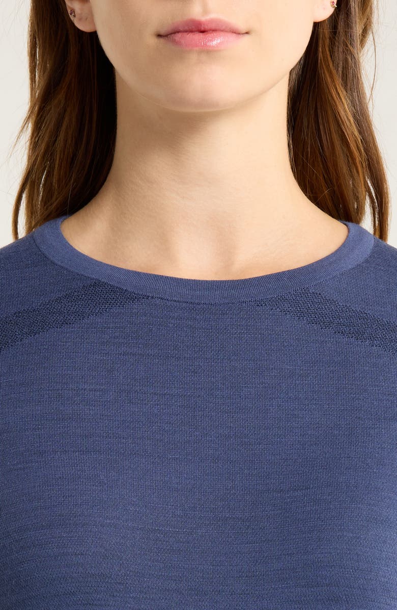 Smartwool Intraknit<sup>™</sup> Thermal Merino Base Layer, Alternate, color, Nightfall Blue-Deep Navy