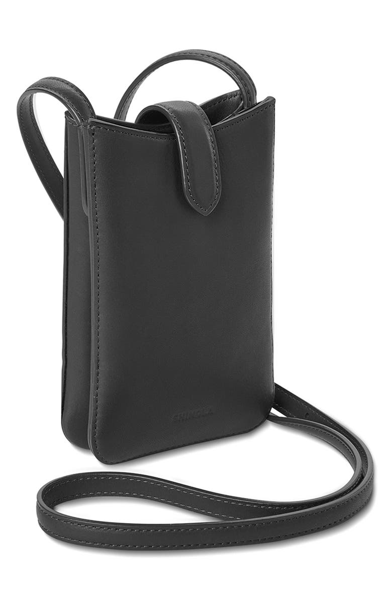 Shinola Bixby Leather Phone Crossbody Bag, Alternate, color, 