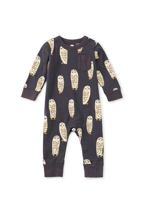 Long Sleeve Pocket Baby Romper