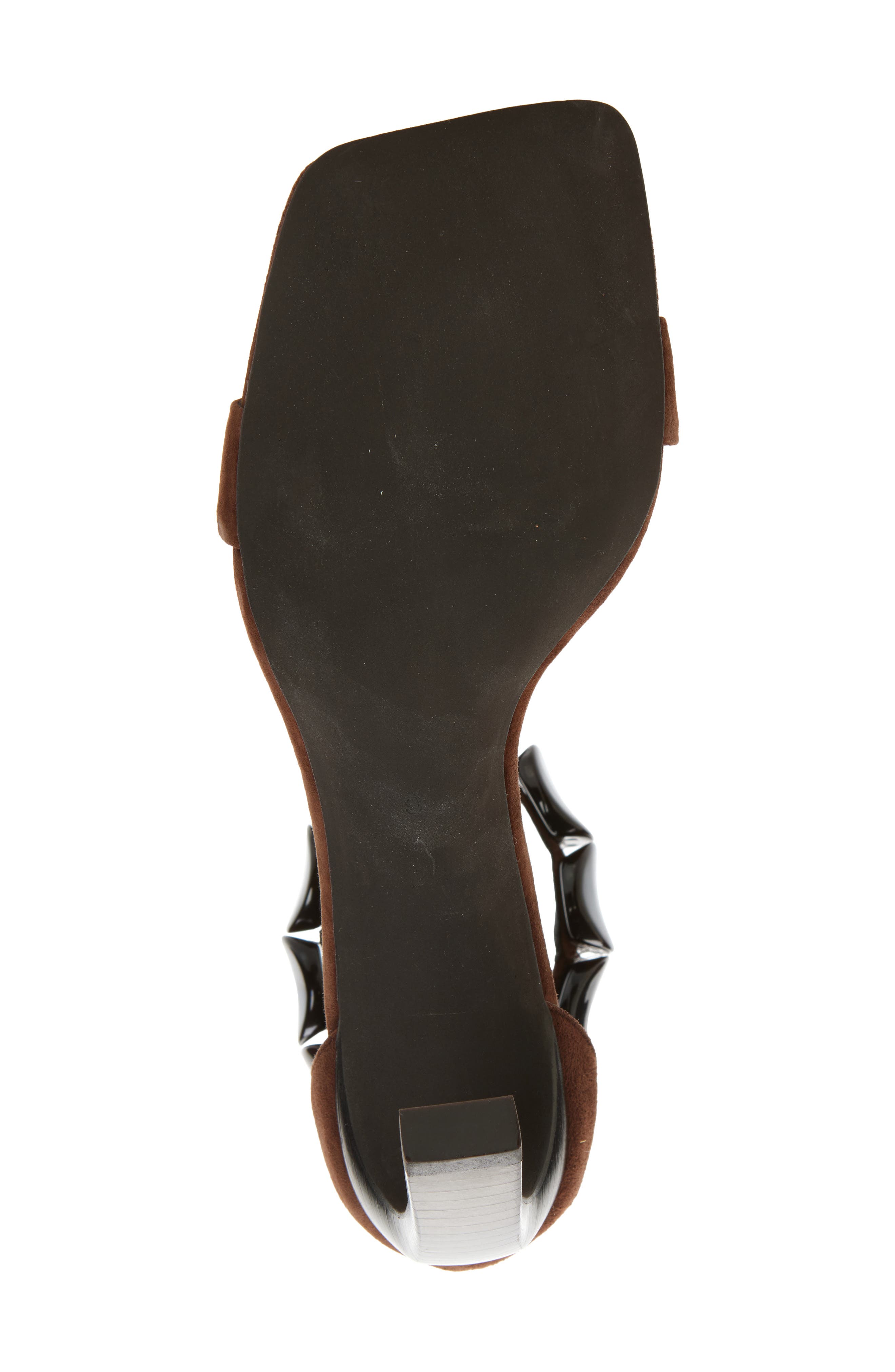 Jeffrey Campbell Palia Ankle Strap Sandal, Alternate, color, Brown Suede Combo