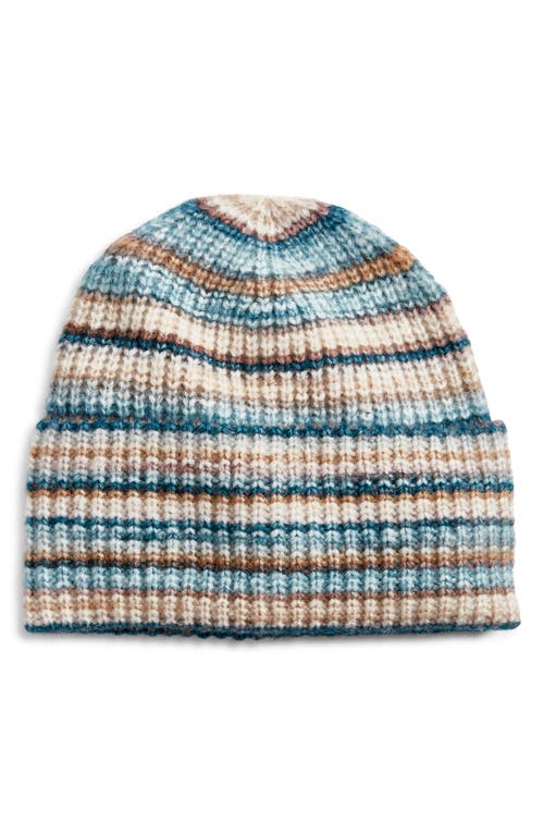 Treasure & Bond Melange Knit Beanie In Multi