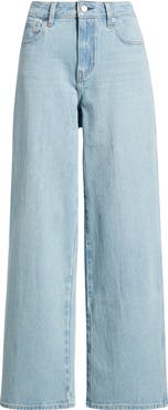 Open Edit Mid Rise Baggy Jeans