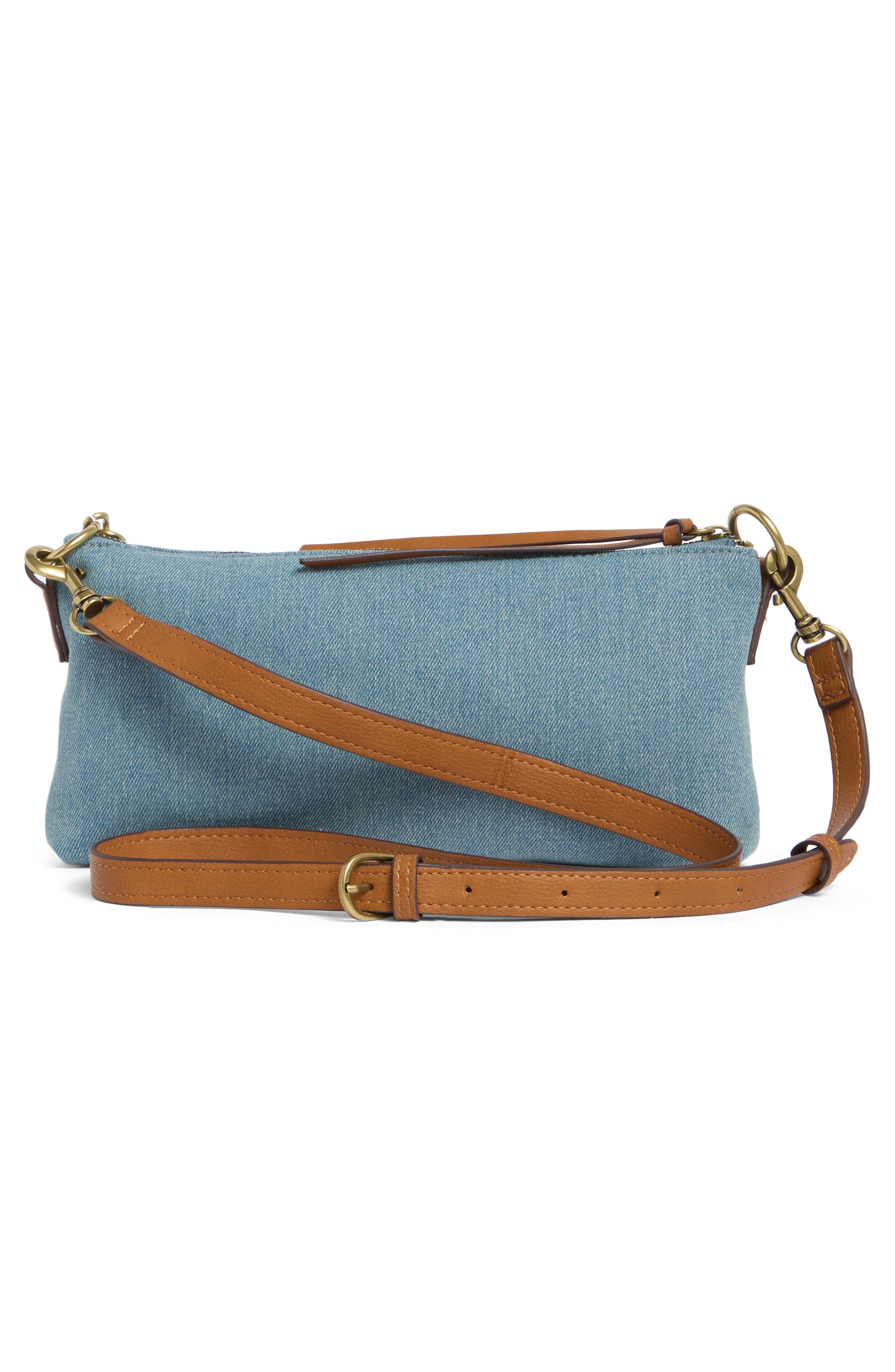 Zena Crossbody Bag, Alternate, color, DENIM