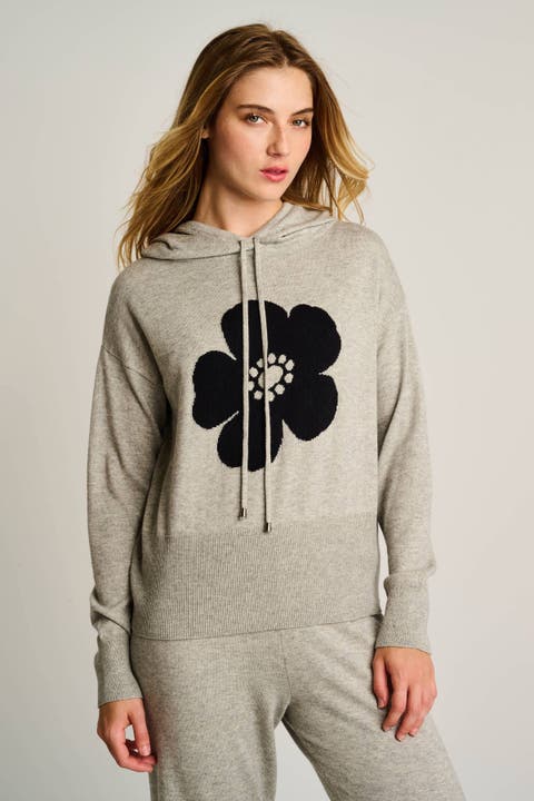 Poppy Knit Hoodie