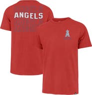 '47 Men's '47 Red Los Angeles Angels Hang Back Franklin T-Shirt