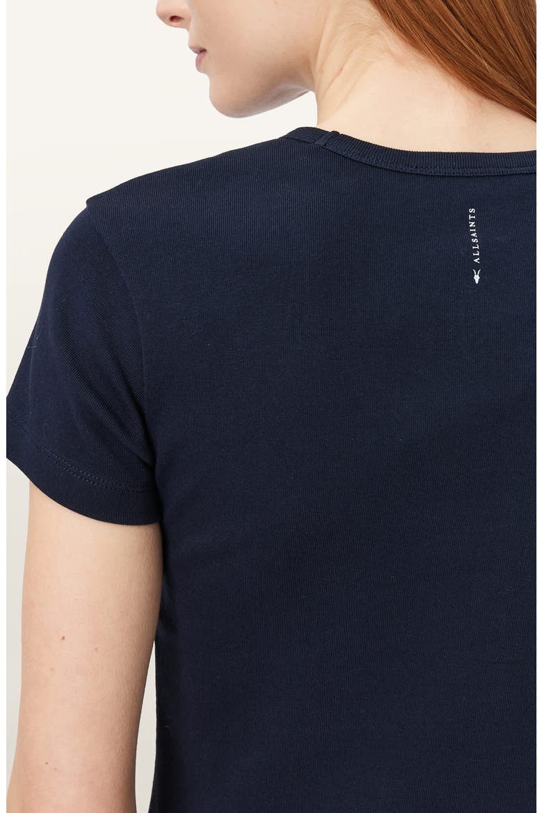 Stevie Cotton T-Shirt, Alternate, color, MIDNIGHT BLUE
