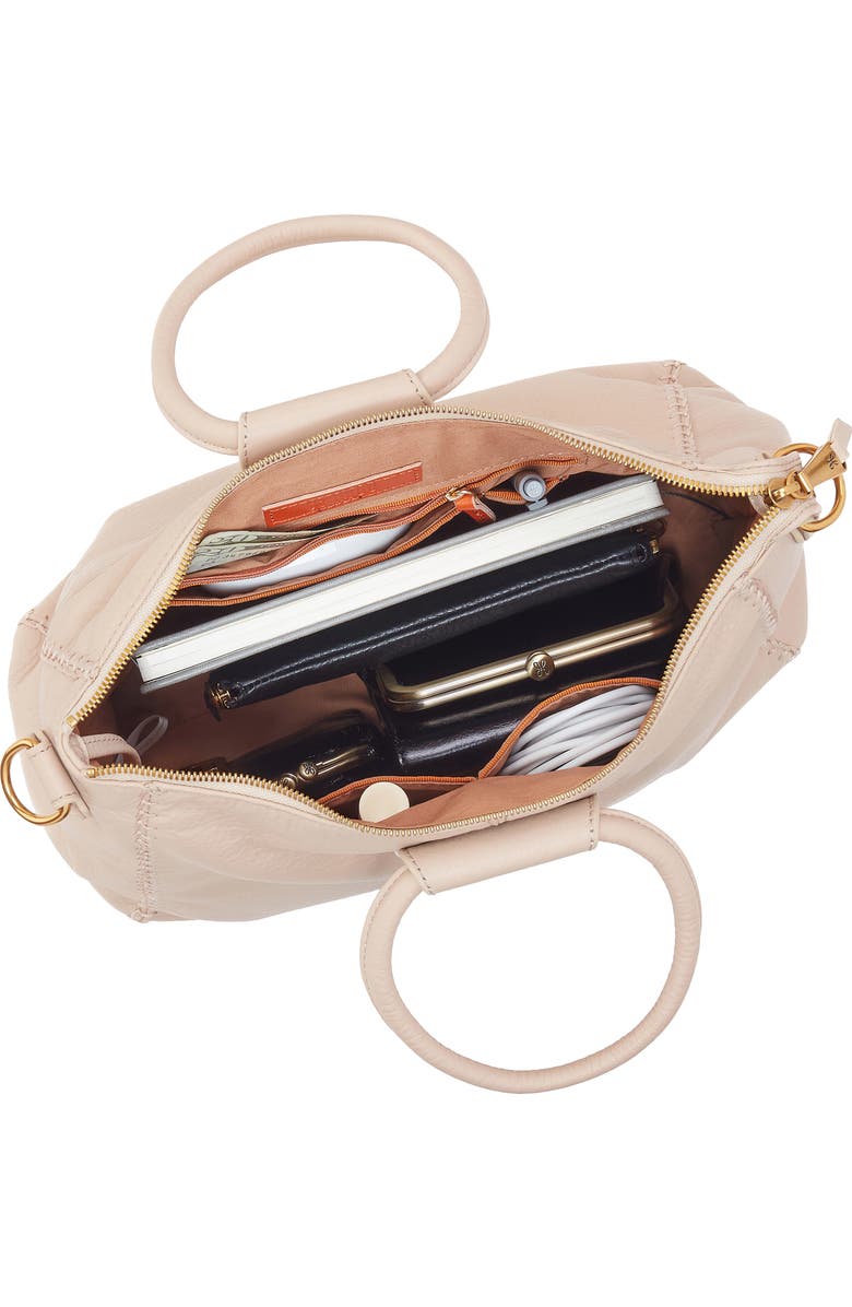 HOBO Medium Sheila Leather Satchel, Alternate, color, Stonewash