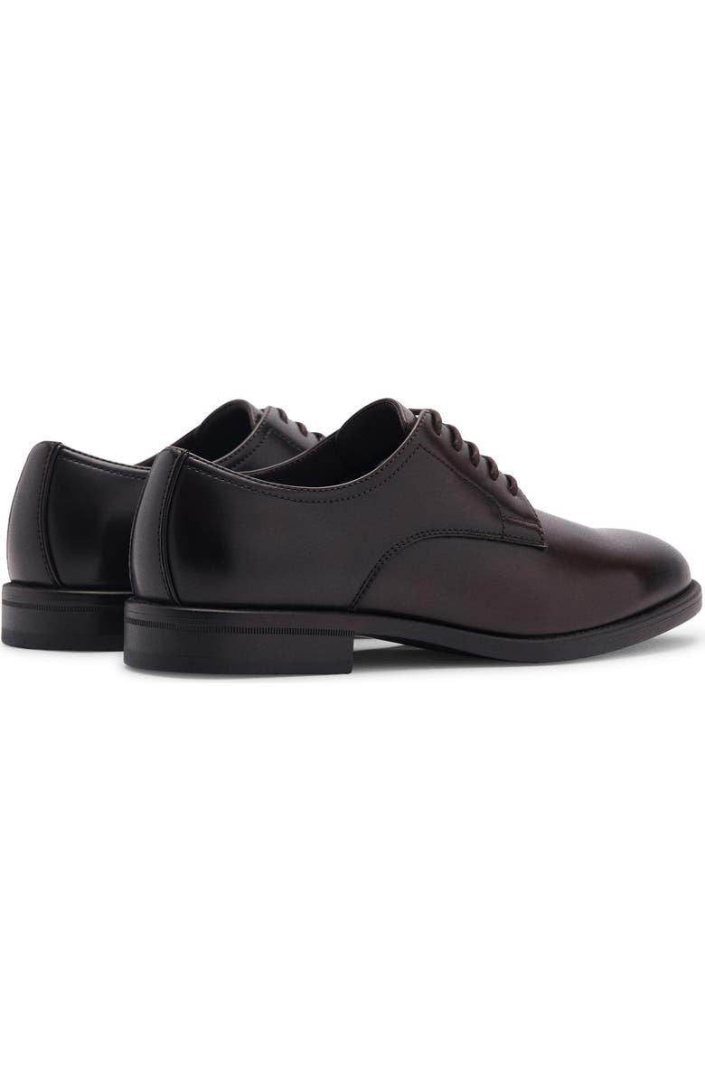 MANGO Plain Toe Derby, Alternate, color, Brown
