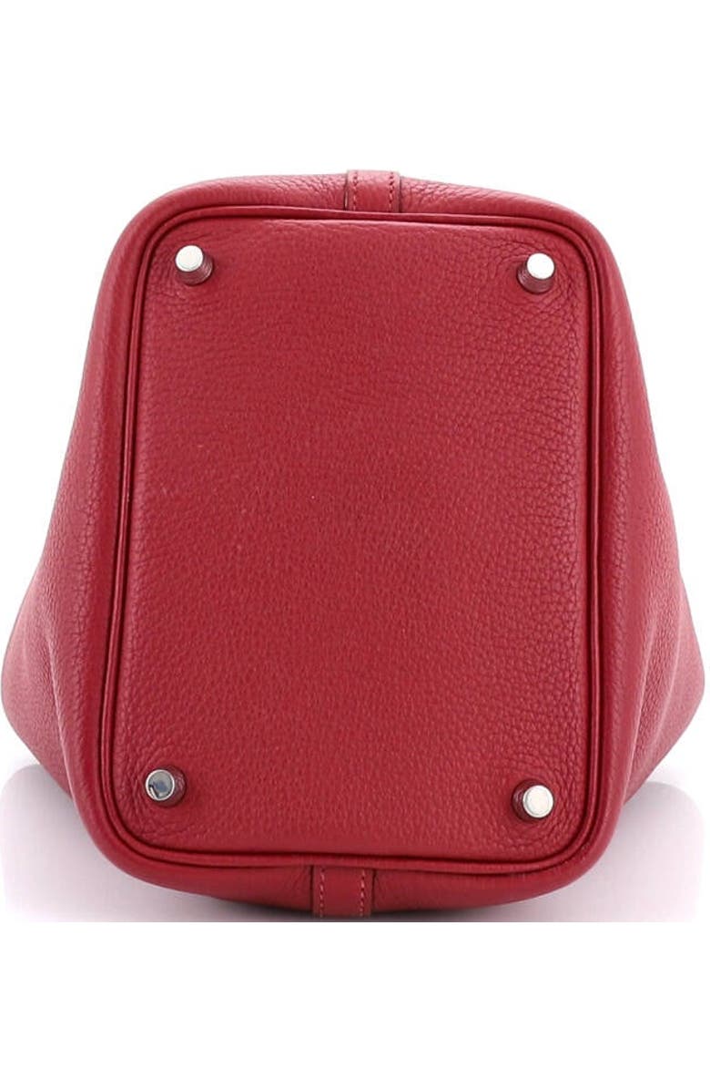 Pre-Owned Hermes Picotin Lock Bag Clemence PM, Alternate, color, Rubis