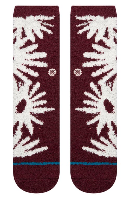 Stance Daisies Cozy Crew Socks In Purple