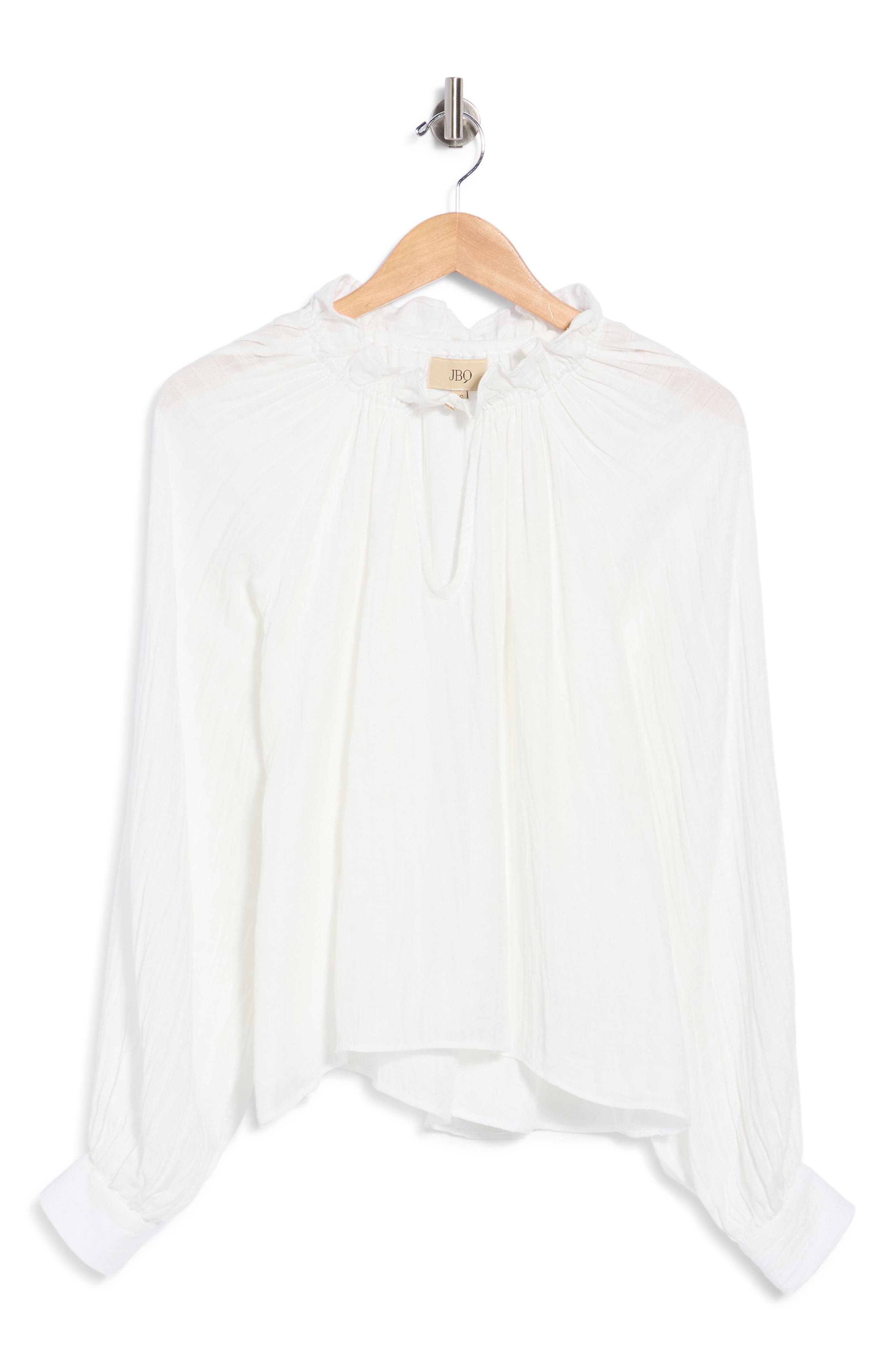 Dara Cotton Long Sleeve Top