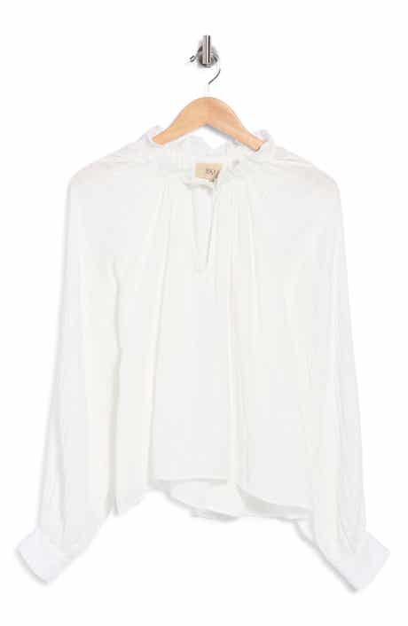 Dara Cotton Long Sleeve Top