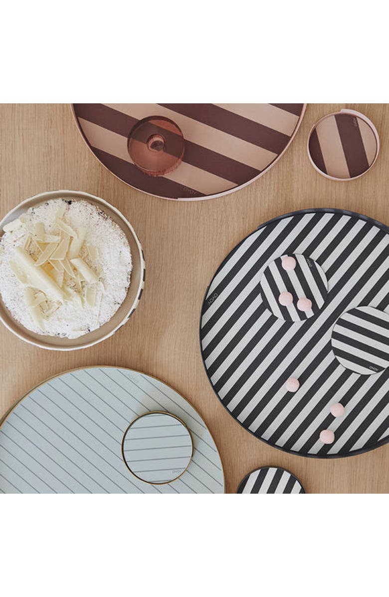 OYOY Oka Coaster, Alternate, color, Anthracite