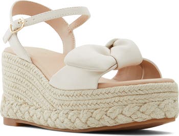 Via Spiga Shoes Womens 10 Lenox Macrame Ankle Wrap Wedge Espadrille Tie  Crochet