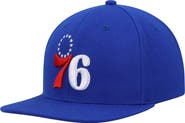 Mitchell & Ness Men's Mitchell & Ness Royal Philadelphia 76ers Ground 2.0 Snapback Hat