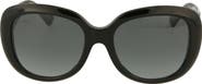 Gucci 55mm Oval Sunglasses