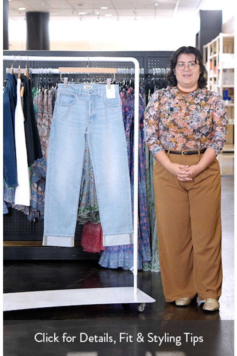 Dean Easy Straight Leg Jeans video