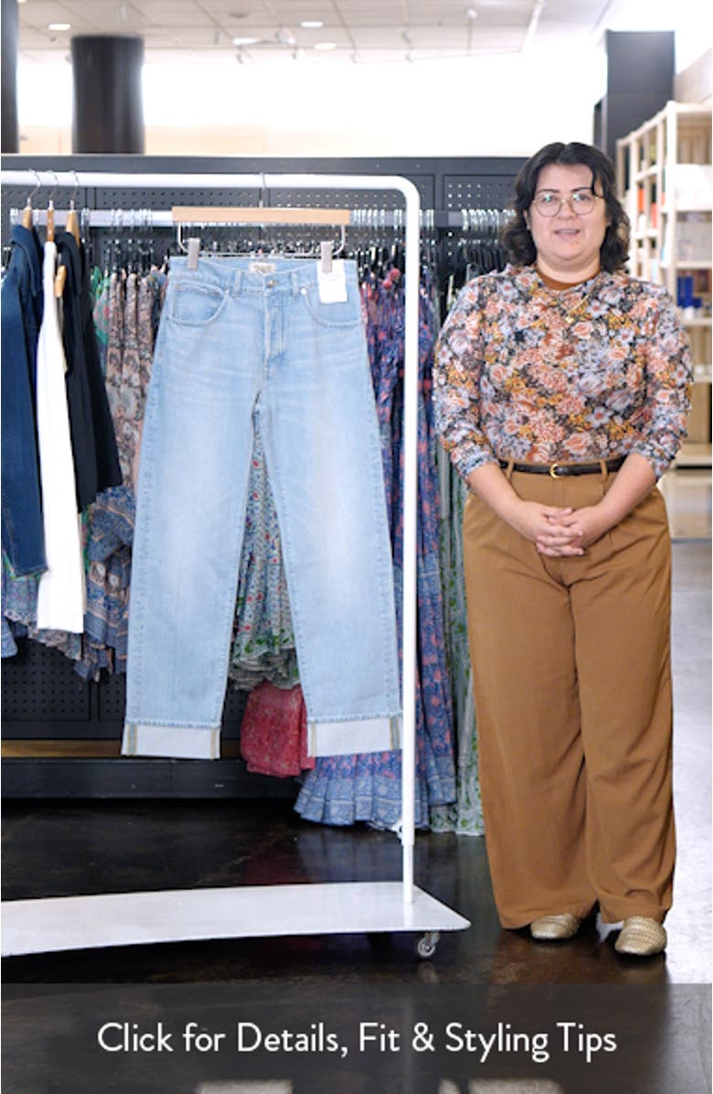 Dean Easy Straight Leg Jeans, sales video thumbnail