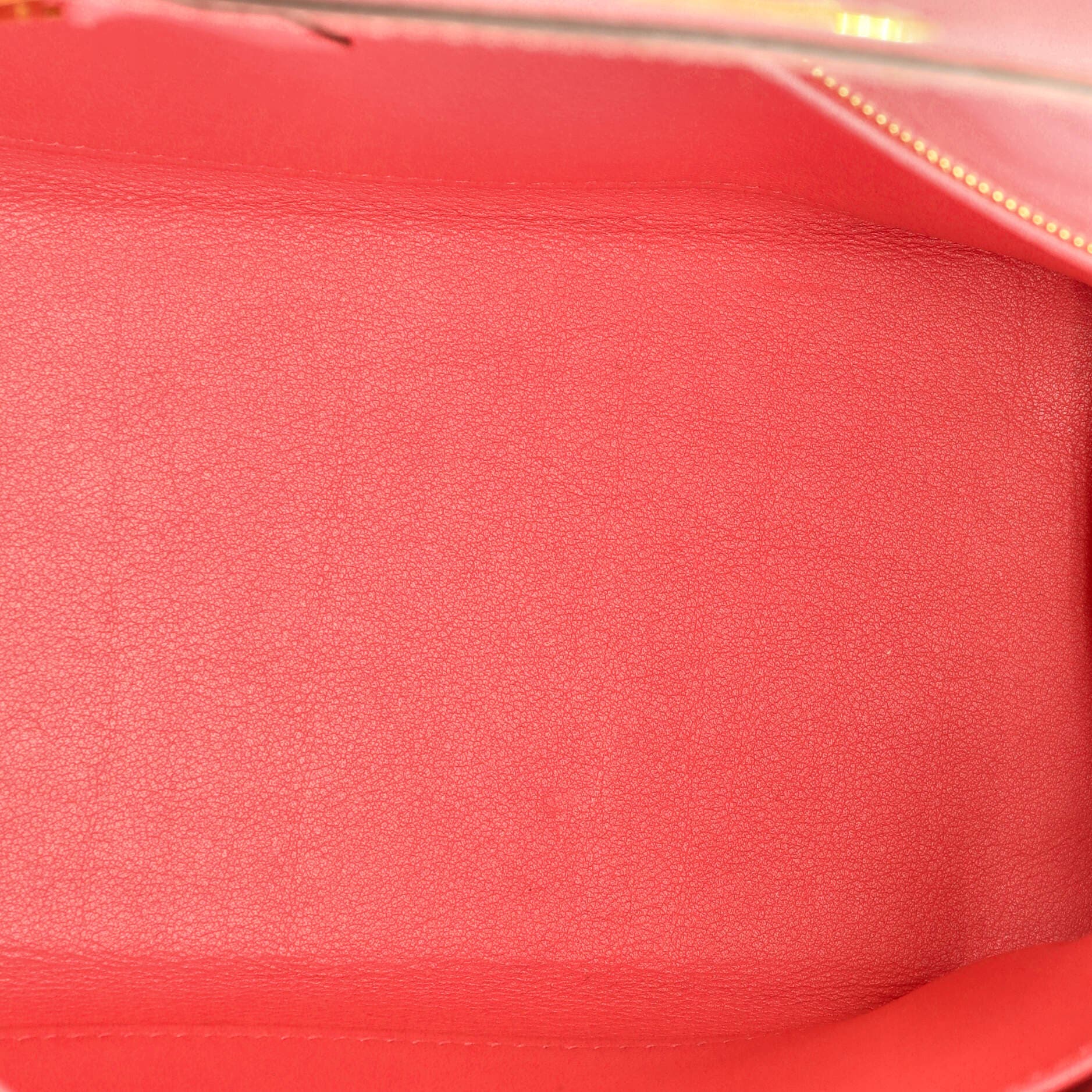 Pre-Owned Hermes Kelly Handbag Pink Swift with Gold Hardware 25, Alternate, color, 