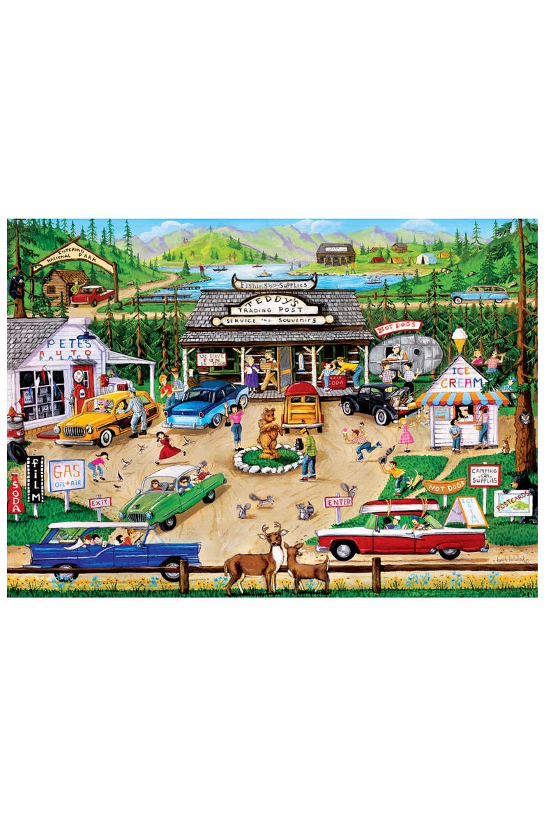 Greetings From National Parks 500 Puzzle, Alternate, color, Multicolor
