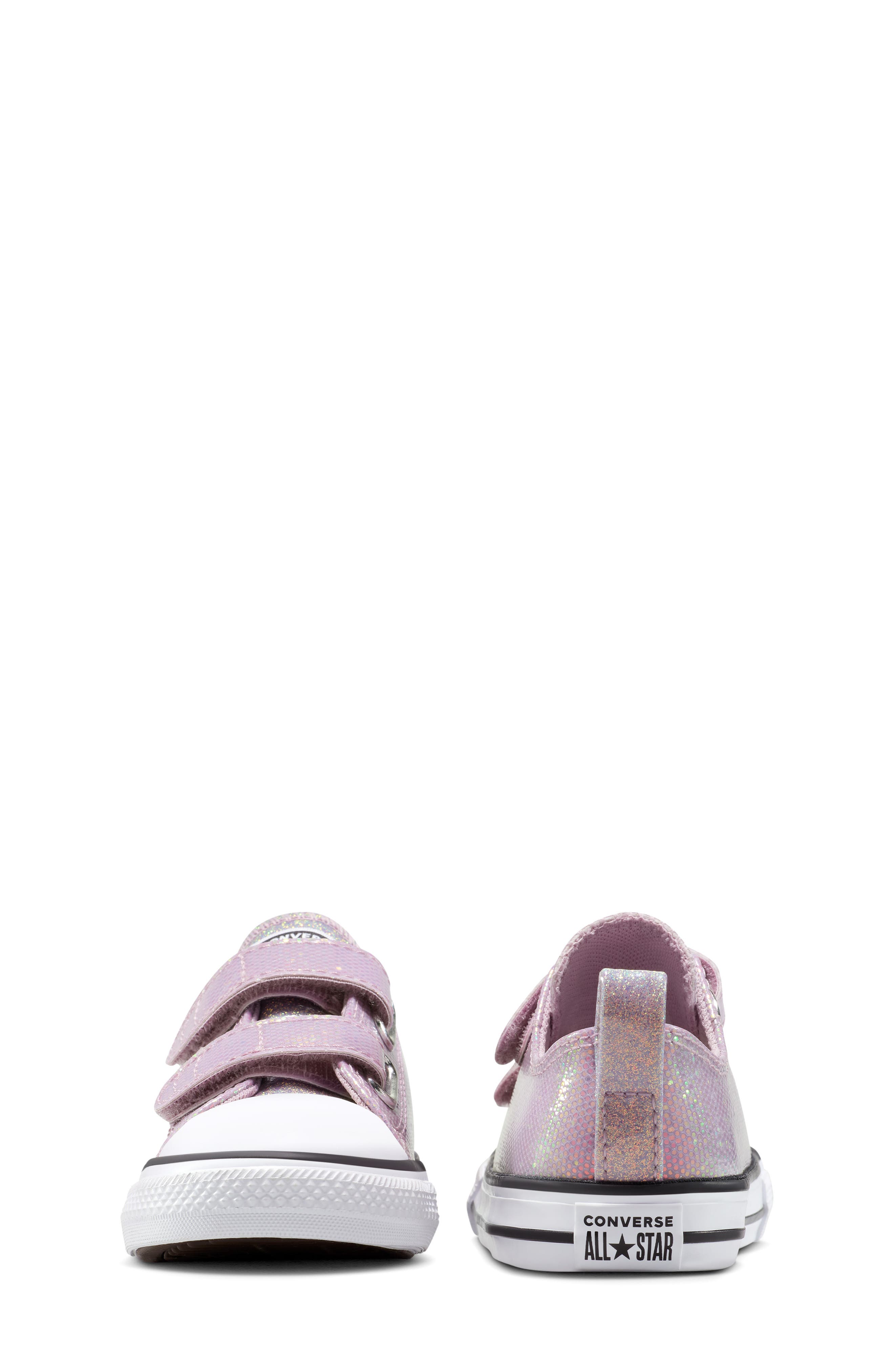 Converse Kids' Chuck Taylor<sup>®</sup> All Star Double Strap Sneaker, Alternate, color, Altitude Lilac/ White/ Black