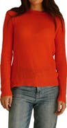 Paneros Clothing Sloane Openwork Cotton Crewneck Sweater