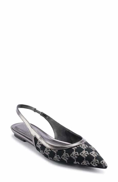 DKNY Millbury Slingback Pointed Toe Flat
