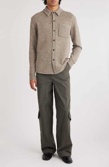 Dries Van Noten Mullins Sweater Knit Shirt