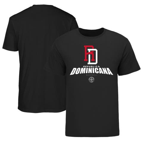 Men's LEGENDS Black Dominican Republic Baseball 2023 World Baseball Classic Federation T-Shirt
