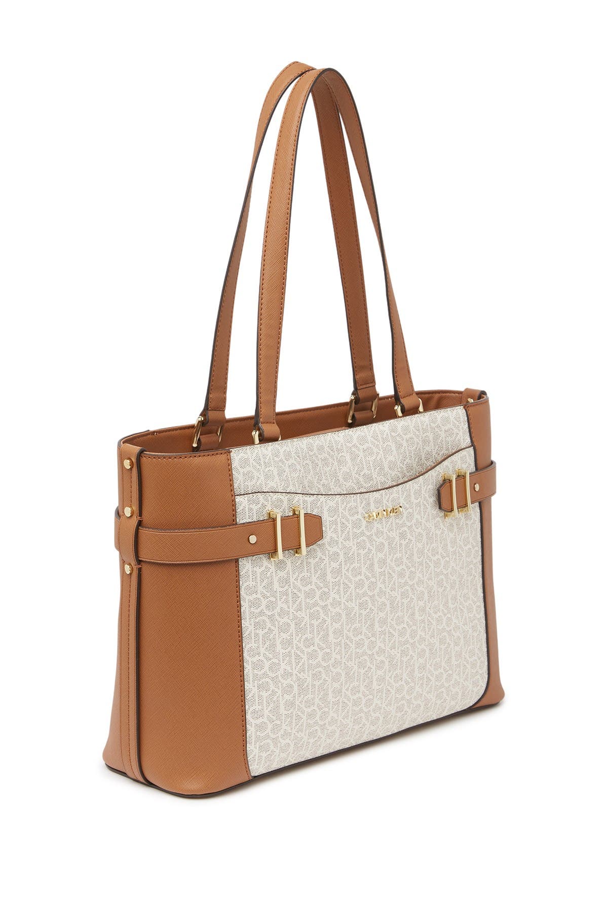 Calvin Klein Saffiano Tote, Alternate, color, 