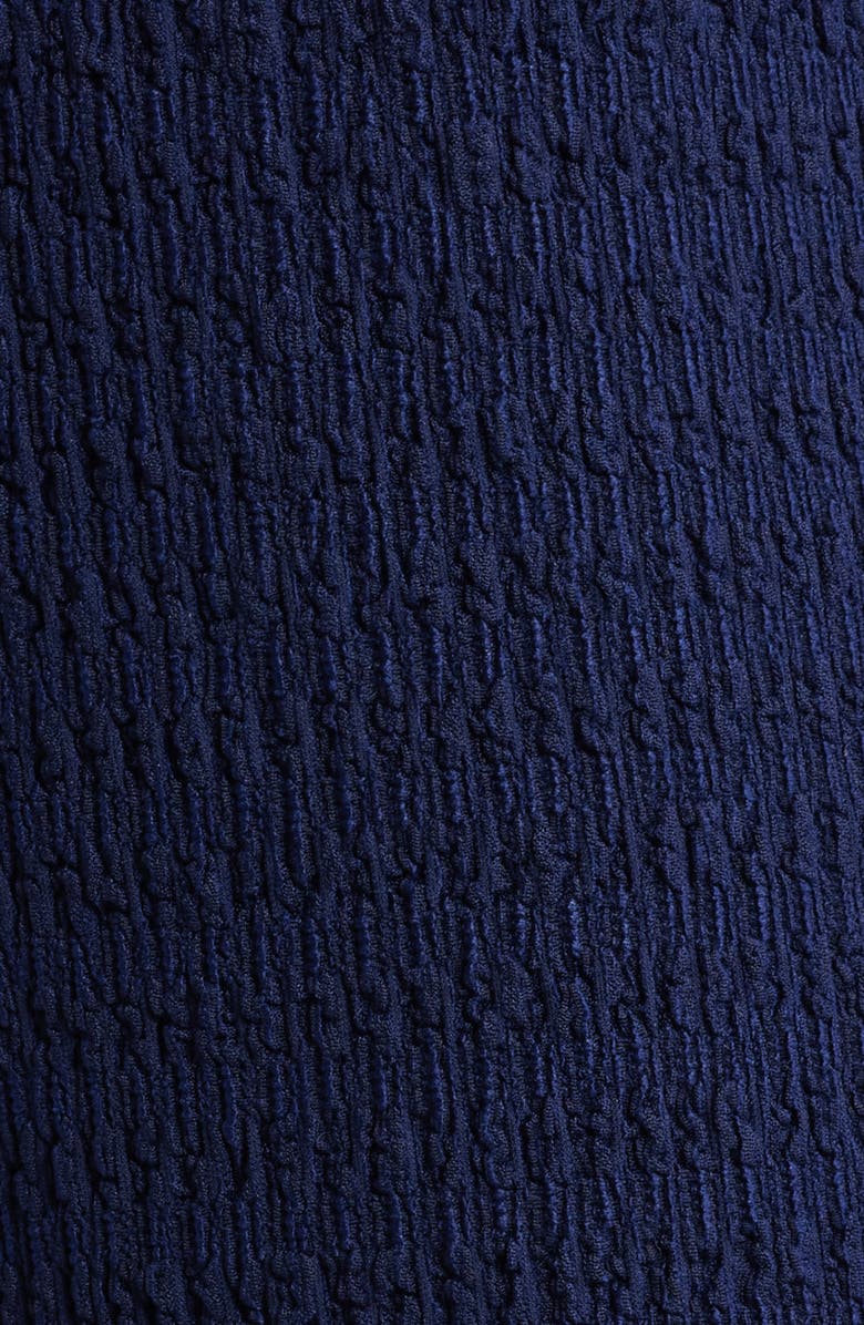 AK ANNE KLEIN Textured Knit Wide Leg Pants, Alternate, color, Distant Mountain