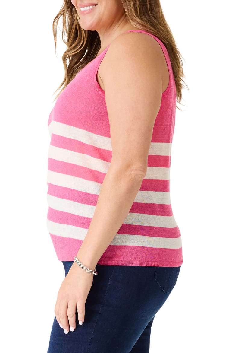 Stripe Featherweight Tank, Alternate, color, PINK MULTI