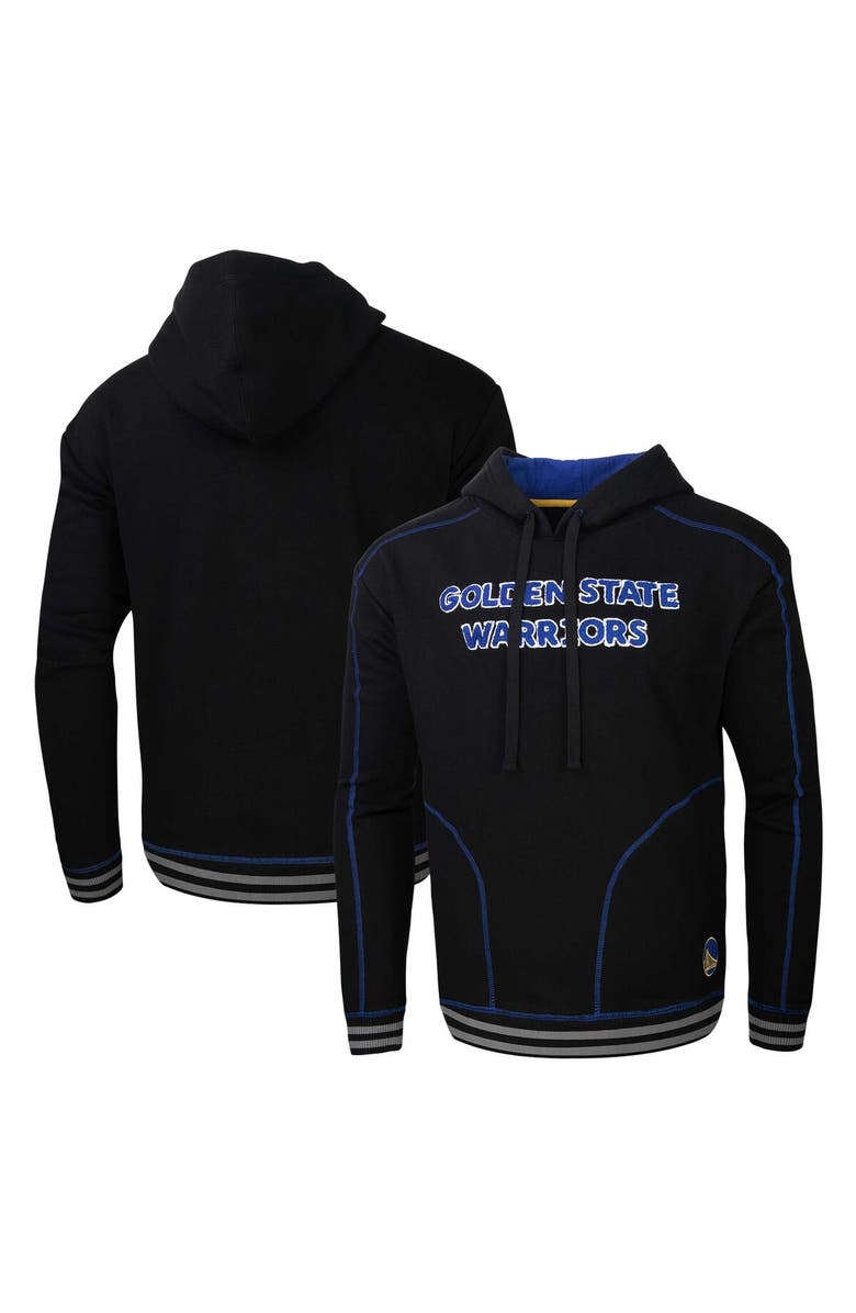 Stadium Essentials Men's Stadium Essentials Black Golden State Warriors Baseline Pullover Hoodie, Main, color, Black
