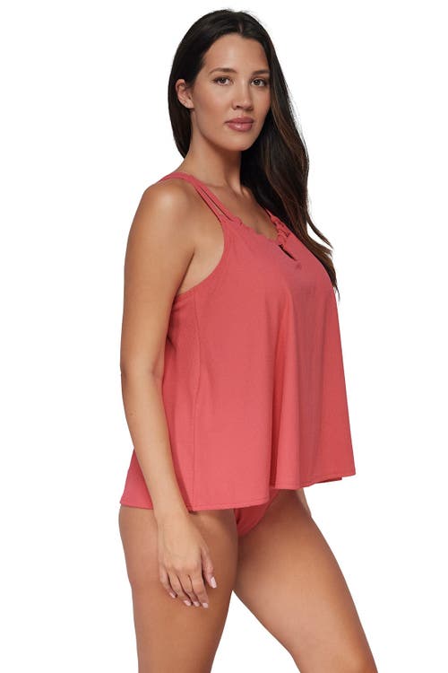 Pacifica By Sunsets Sadie Tankini In Hibiscus Tea