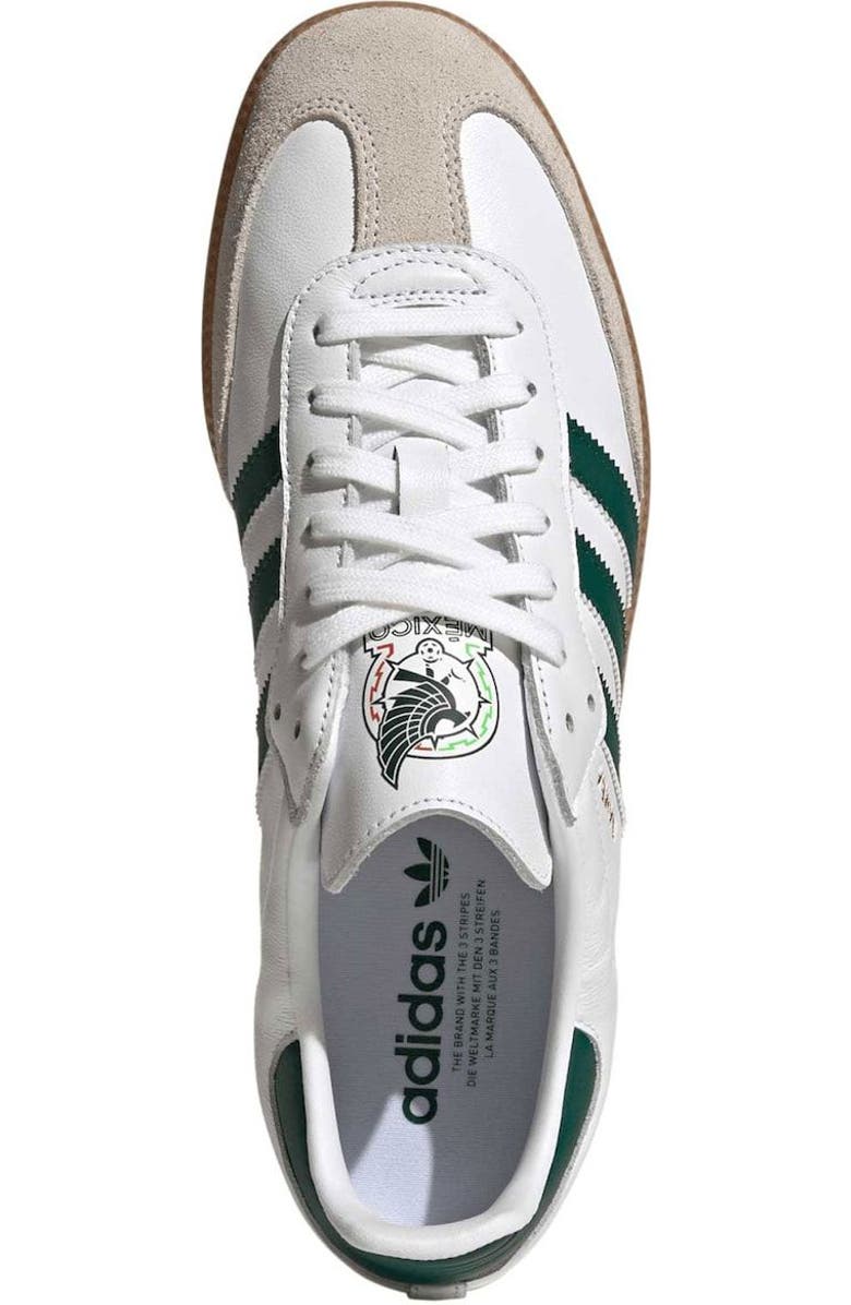 adidas Men's adidas White Mexico National Team Samba Shoes, Alternate, color,