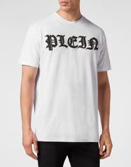 PHILIPP PLEIN T-Shirt Round Neck Ss Gothic Plein Men