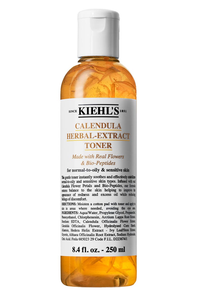Calendula Herbal Extract Alcohol Free Toner, Main, color, NO COLOR