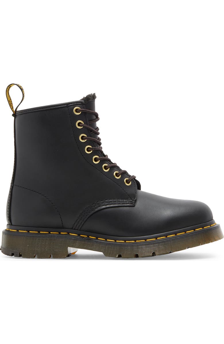 Dr. Martens 1460 Waterproof Wintergrip Faux Fur Lined Boot, Alternate, color,