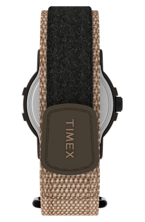 Timex ® X Peanuts Camper Ski Webbing Strap Watch, 38mm In Brown