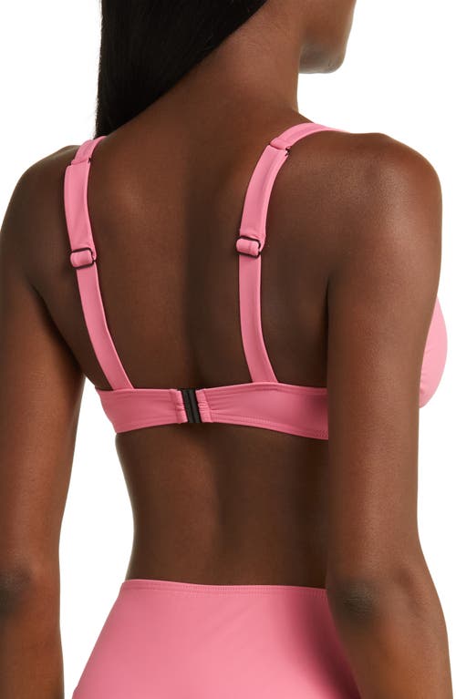 Bondi Born Pamela Underwire Bikini Top In Rose
