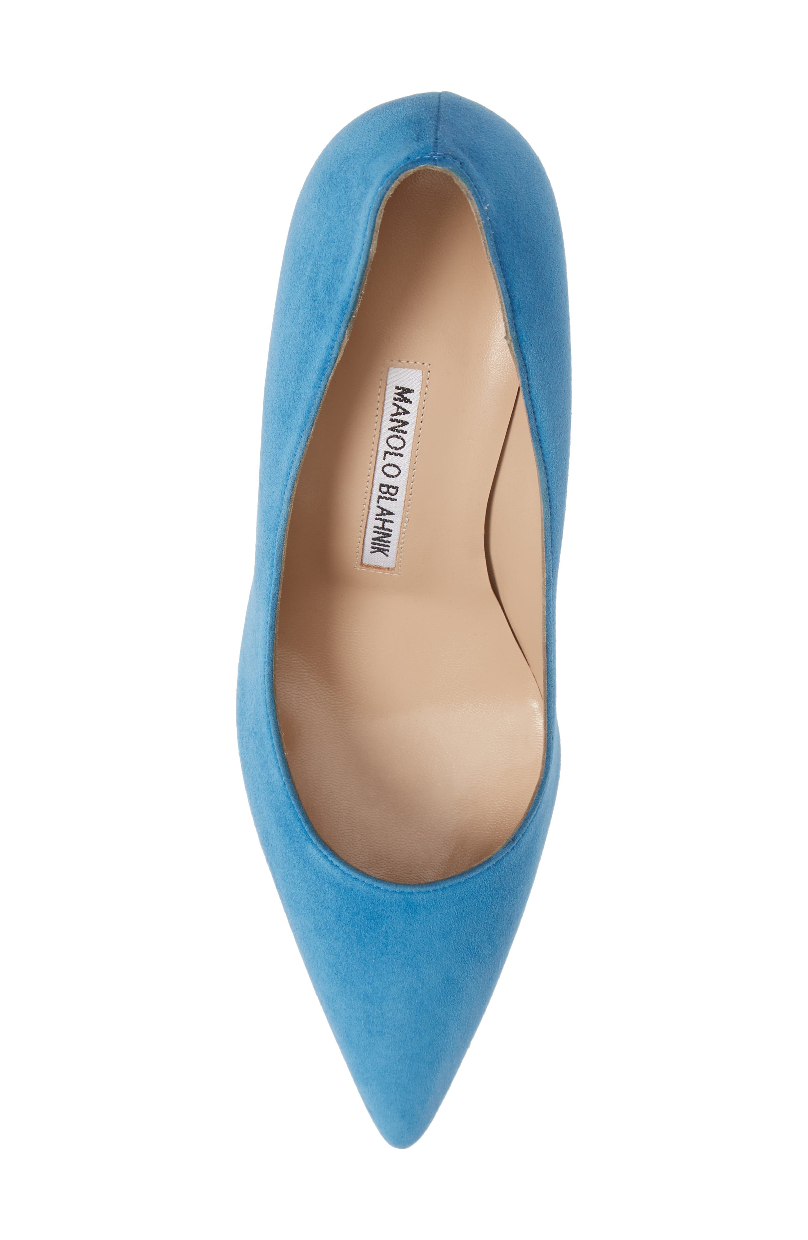 Manolo Blahnik BB Pointed Toe Pump, Alternate, color, 