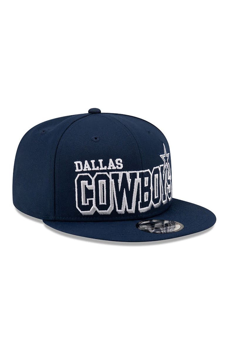 New Era Men's New Era Navy Dallas Cowboys Game Day 9FIFTY Snapback Hat, Alternate, color,