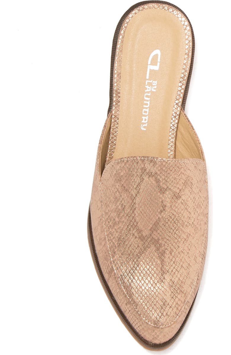 CL BY LAUNDRY Flight Snake Embossed Mule, Alternate, color,