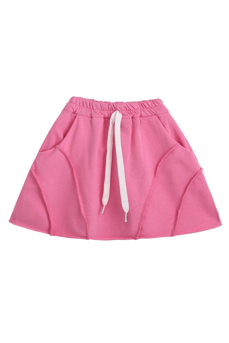 Skirt with Drawstring Waist, Main, color, Pink