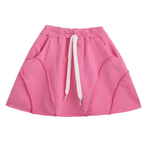 Skirt with Drawstring Waist