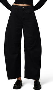 Joe's Jeans The Bowie High Waist Ankle Barrel Twill Pants